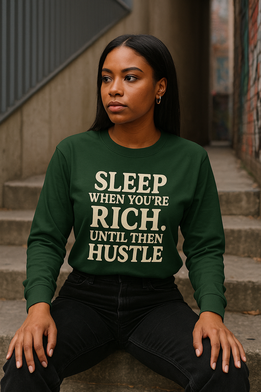 Sleep When You're Rich | Long-sleeve Tee
