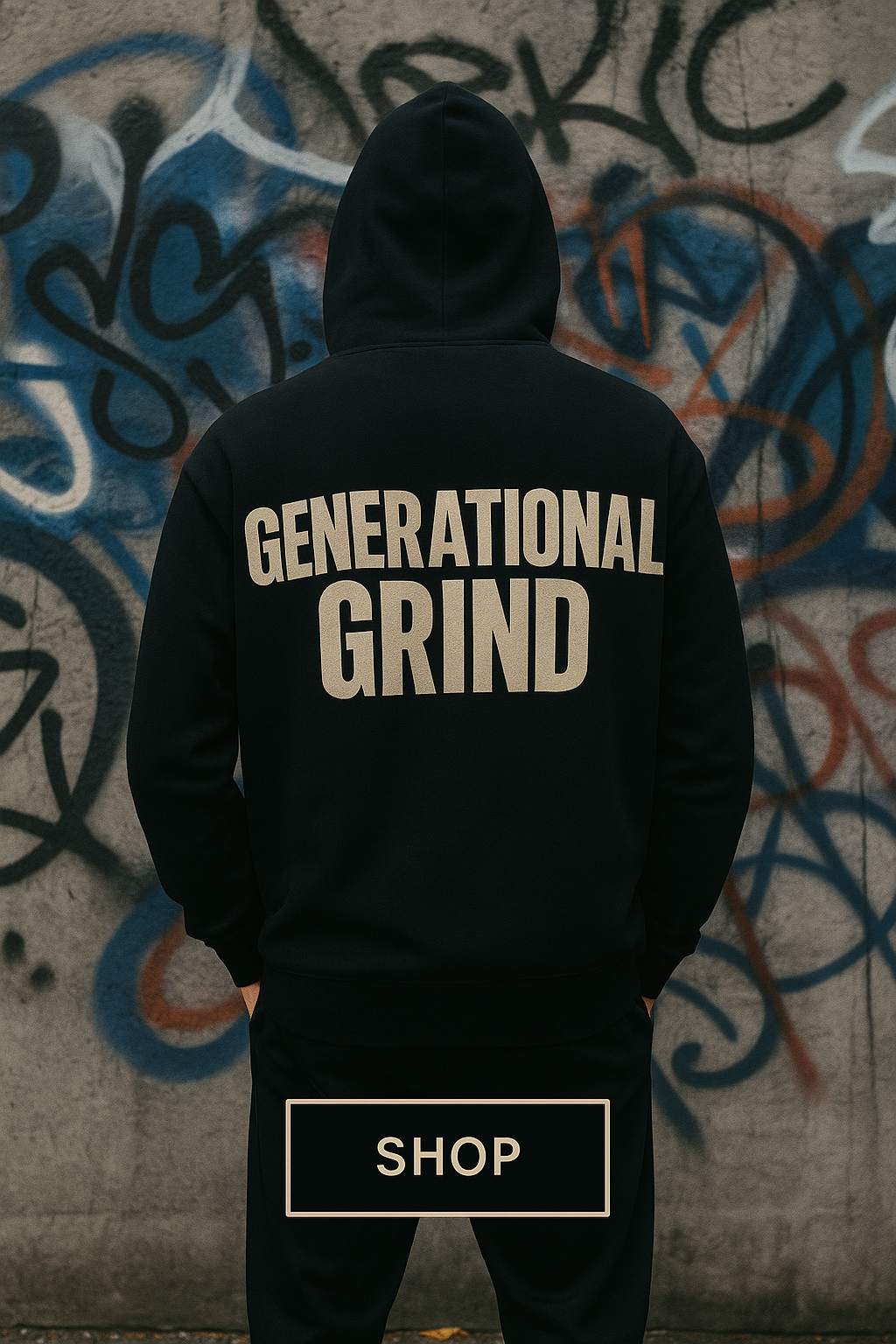 The Generational Grind Collection is built for those carrying legacy and creating wealth. Each piece symbolizes ambition, hustle, and breaking cycles—grinding today so the next generation shines tomorrow.