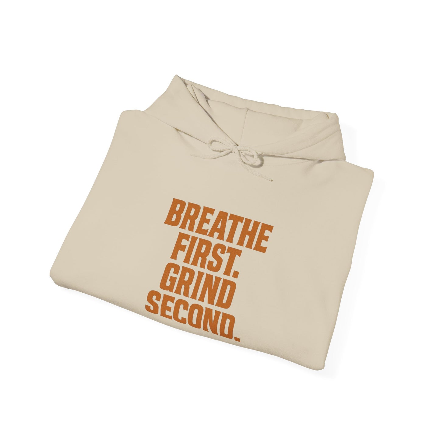 Breathe First. Grind Second. Hoodie – Concrete Fuel