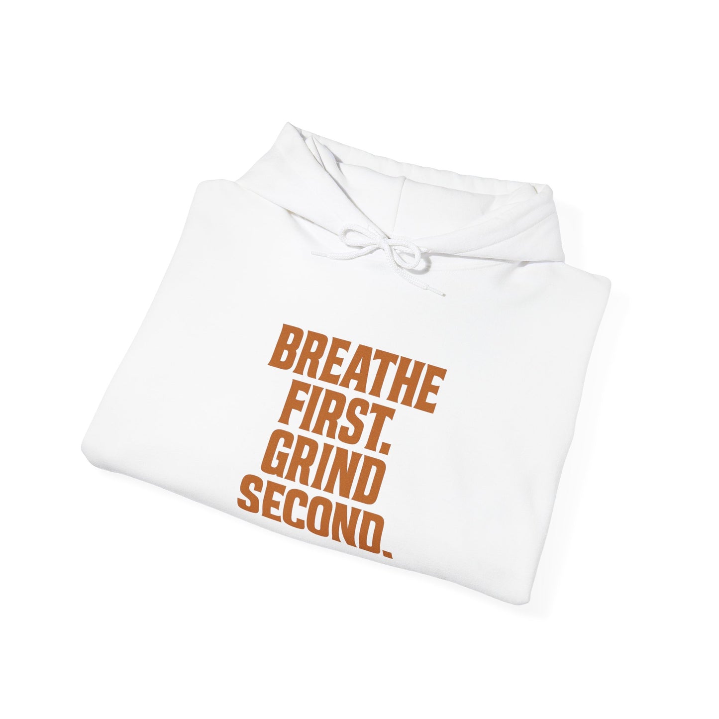 Breathe First. Grind Second. Hoodie – Concrete Fuel