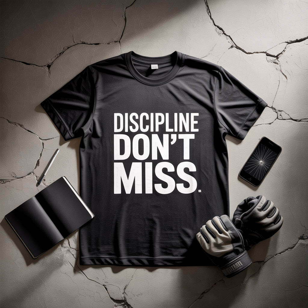 Discipline Don't Miss Tshirt