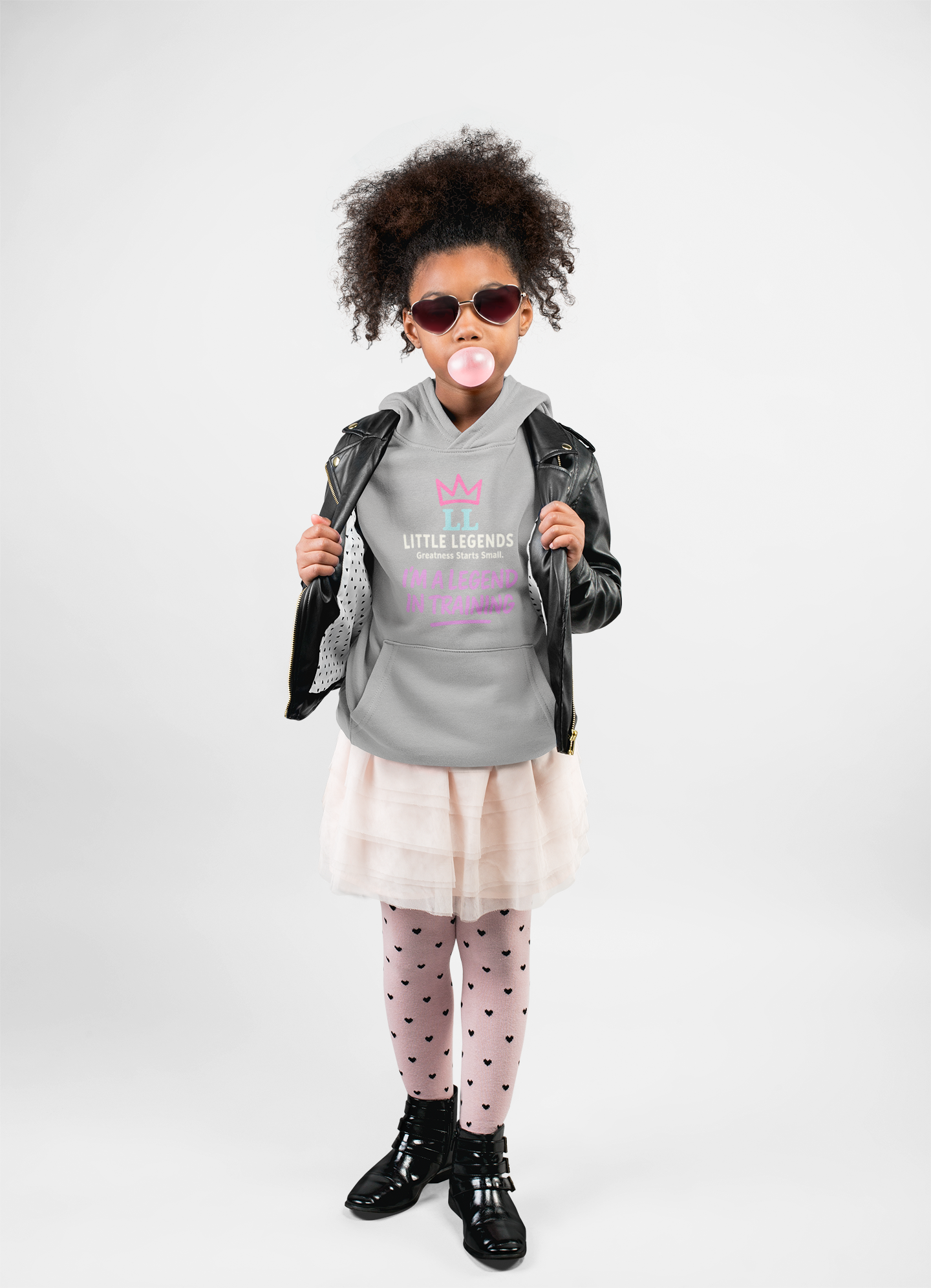 Legends In Training (Little Girl)-Hoodie