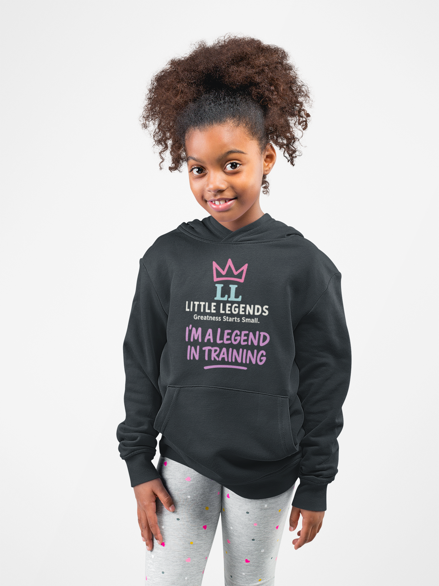 Legends In Training (Little Girl)-Hoodie