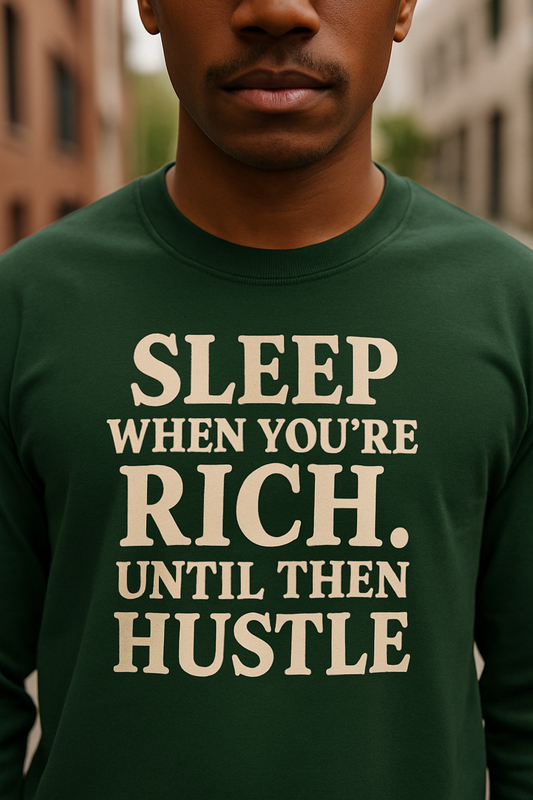 Sleep When You're Rich | Long-sleeve Tee