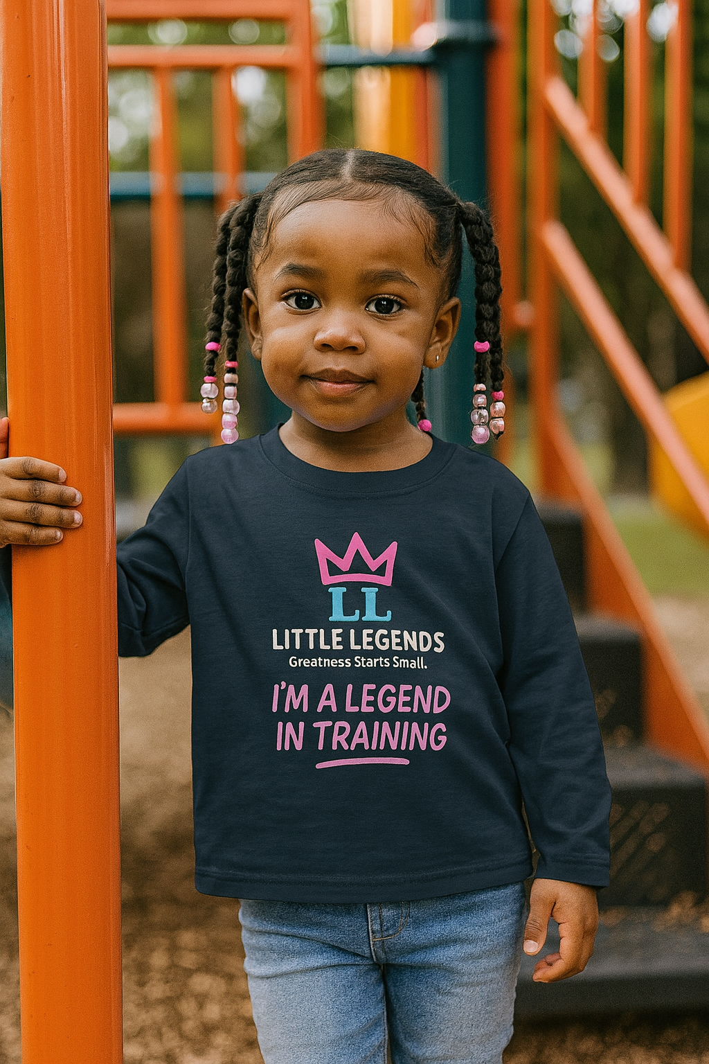 Legendary Long Sleeve Tee- Lil' Girls