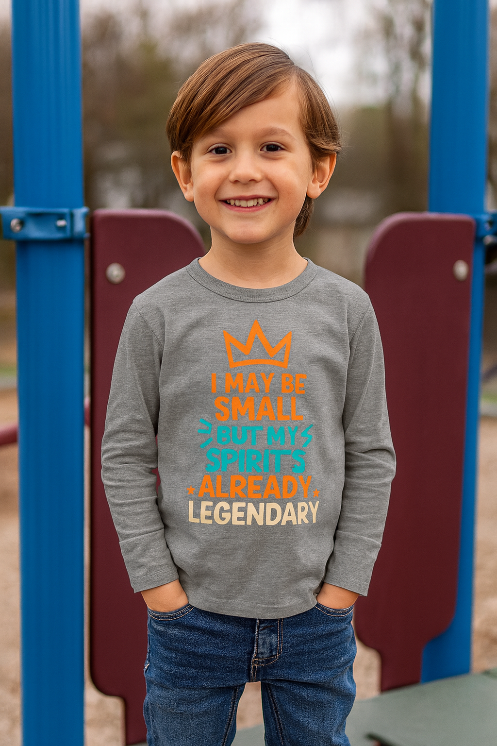 Legendary Long Sleeve Tee-Lil' Boys